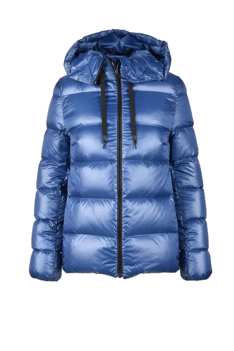Short Down Jacket Blue