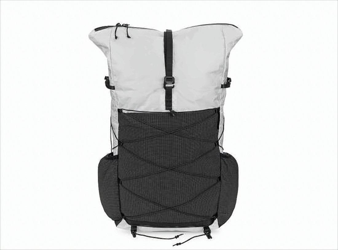 Two-Tone Structured Backpack with Adjustable Straps