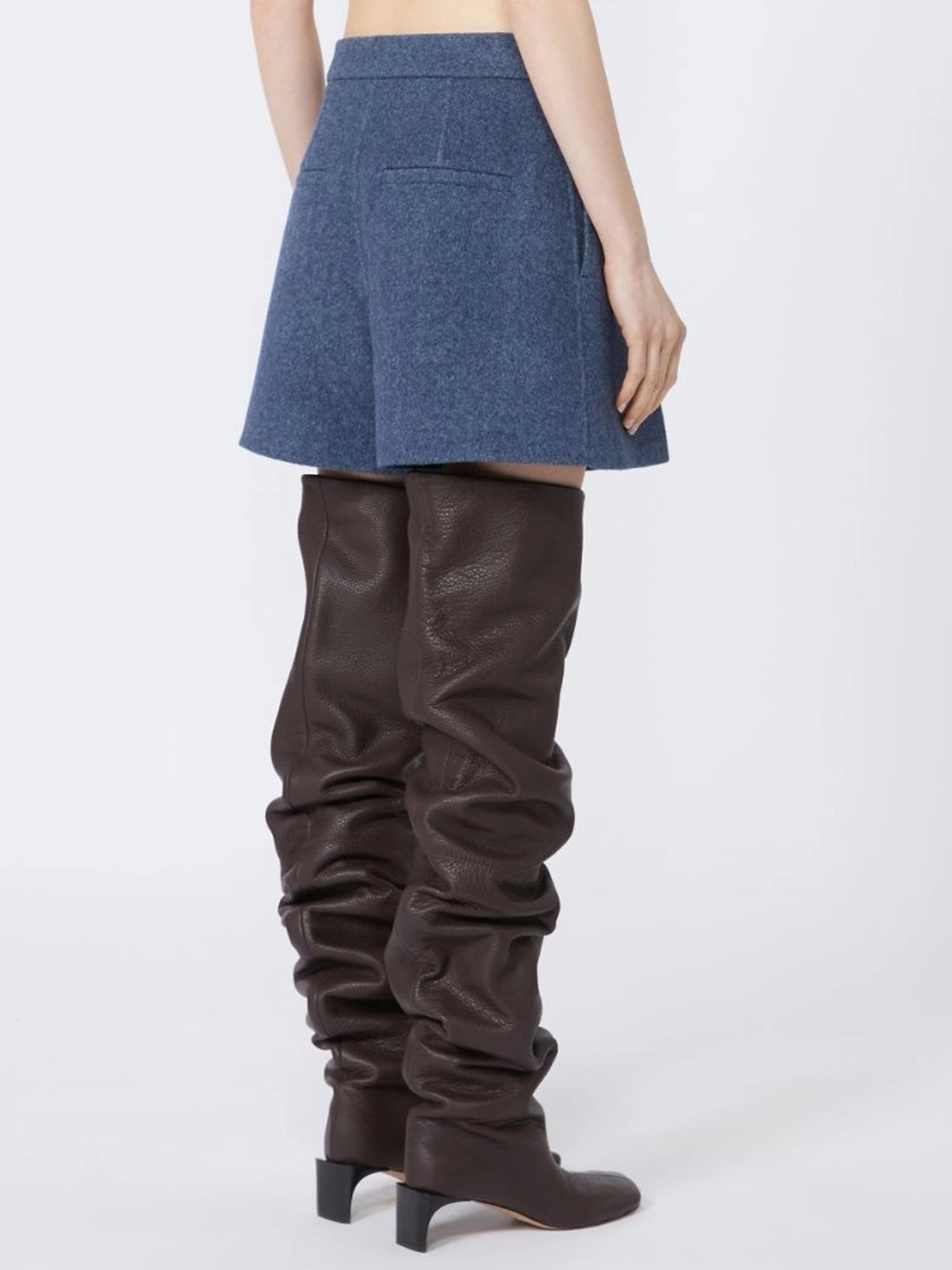 Muted Blue Braies1234 Structured Tailored Shorts
