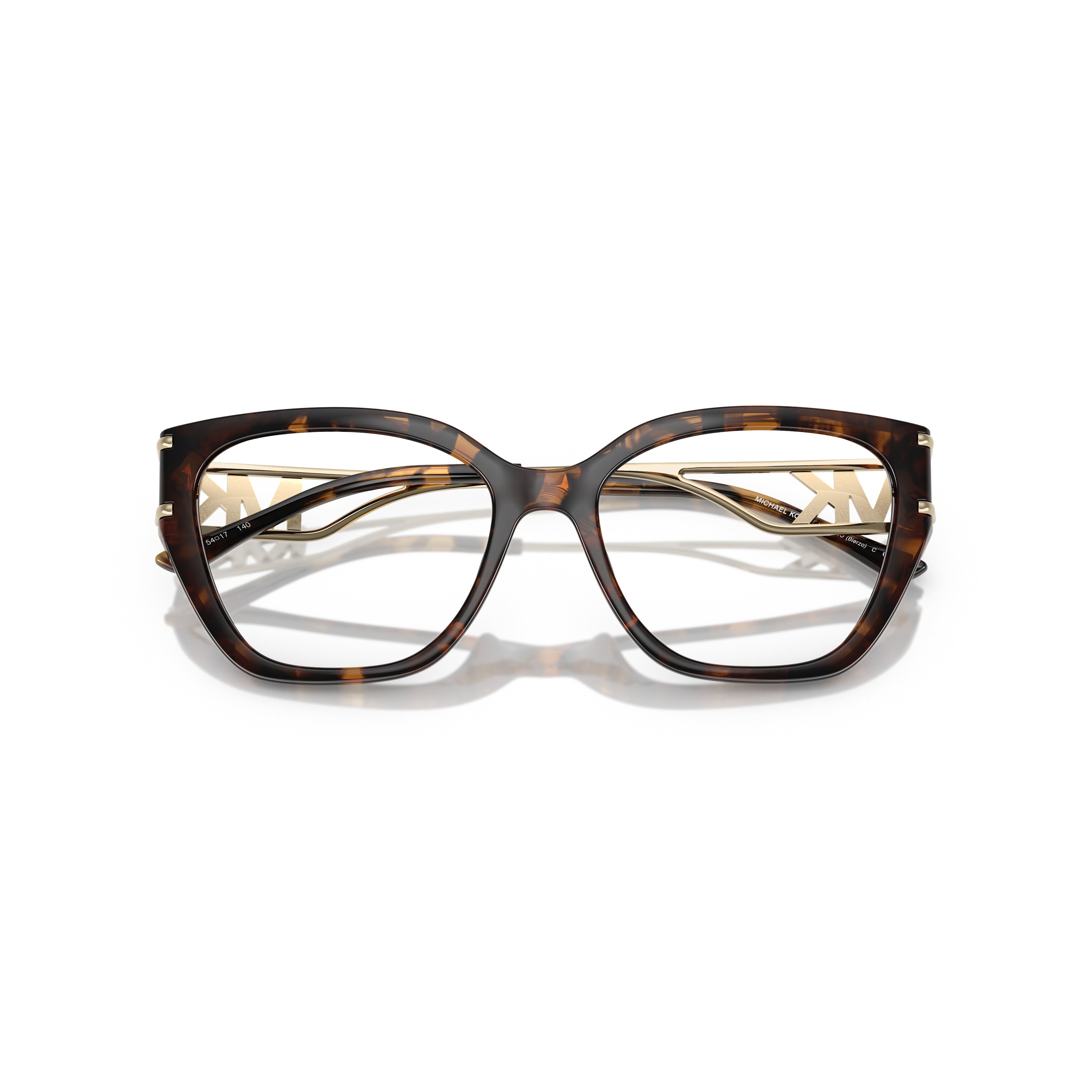 0mk4140u Bold Cat-Eye Tortoiseshell Sunglasses with Iconic Design