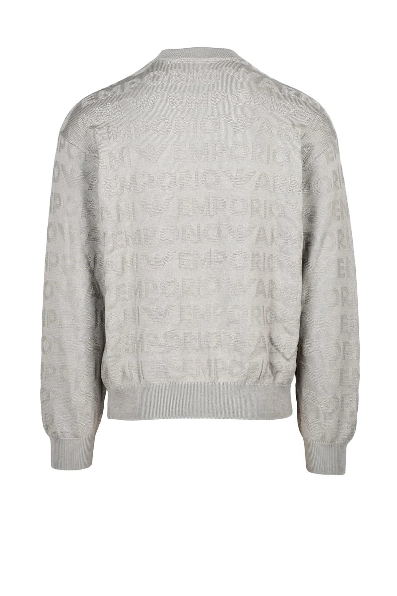 Virgin Wool Sweater - Grey