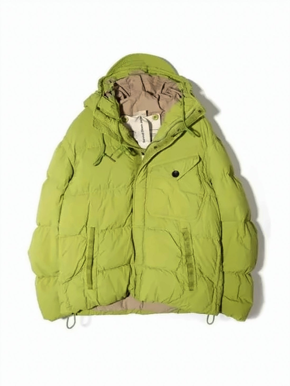 Quilted Green Padded Jacket