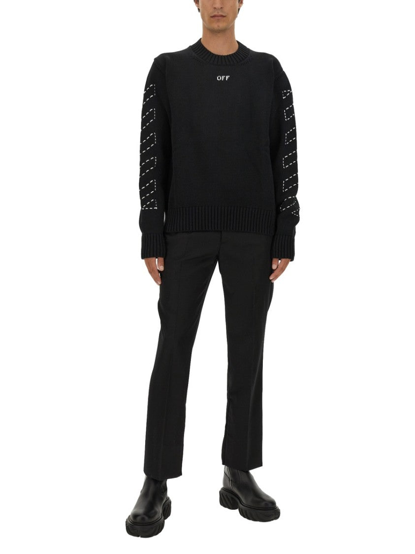 Regular Fit Jersey With Distinctive Logo And Textured Detailing