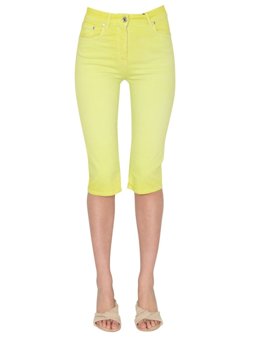 Mid-Length Slim Fit Jeans