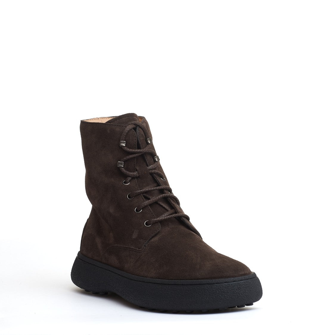 Polish Winter Gommino Suede Dark Brown