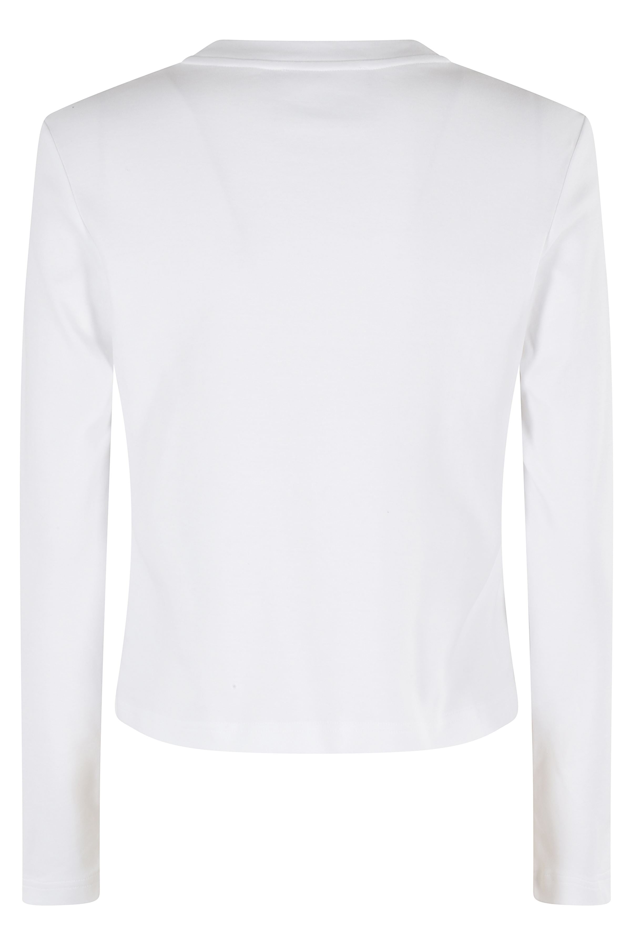 White Andrea Long Sleeve T-Shirt