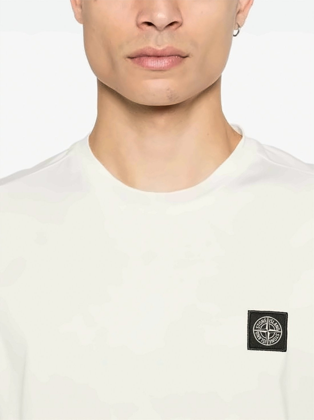 Relaxed-Fit Cotton T-Shirt with Iconic Patch