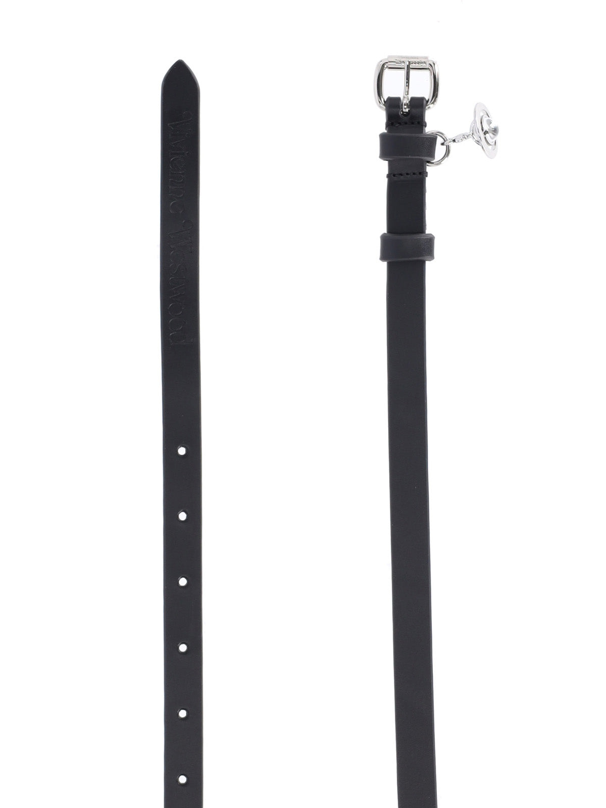 "Mini Alex Charm" Belt – Black