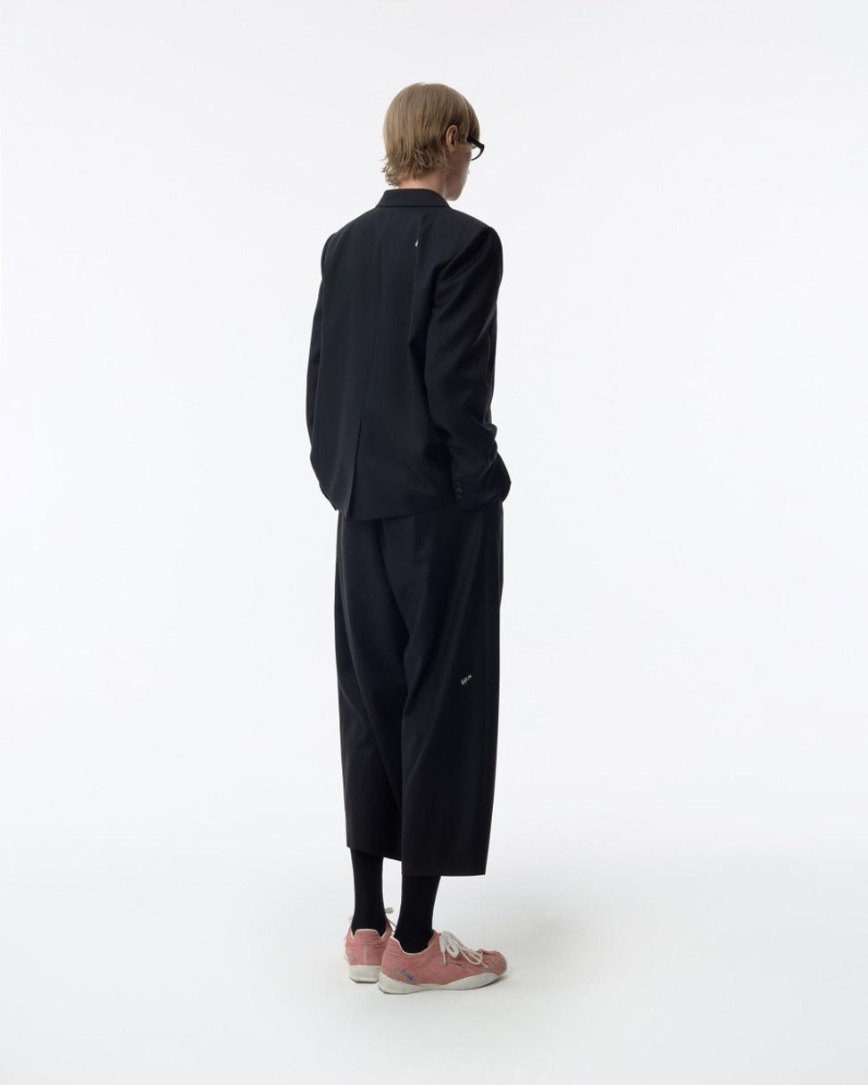 Ankle-Length Balloon Pants With Signature Zigzag Stitch