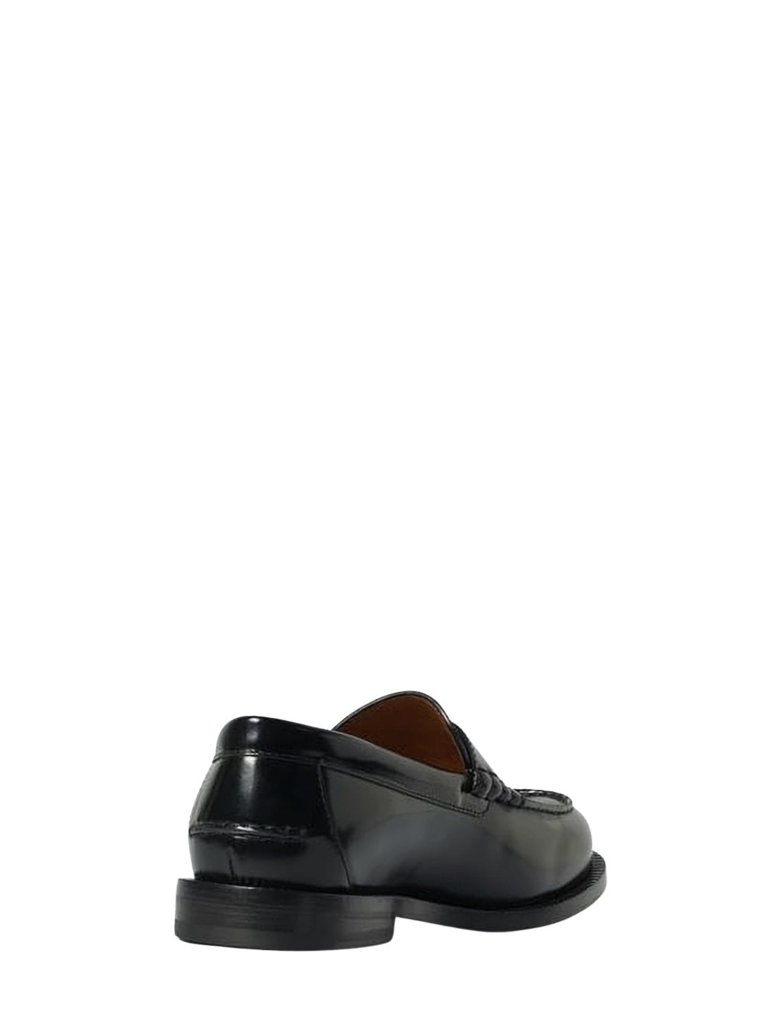 Polished Calf Leather Loafers