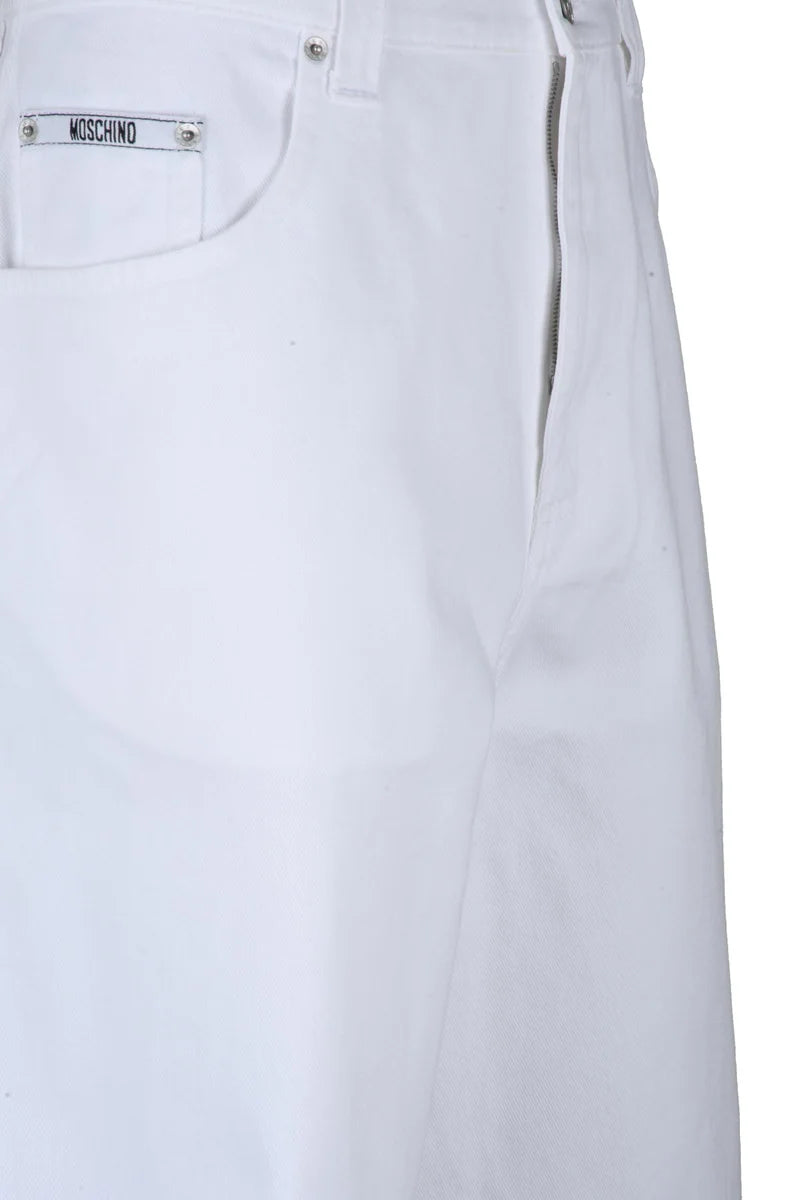 Cotton Shorts - White