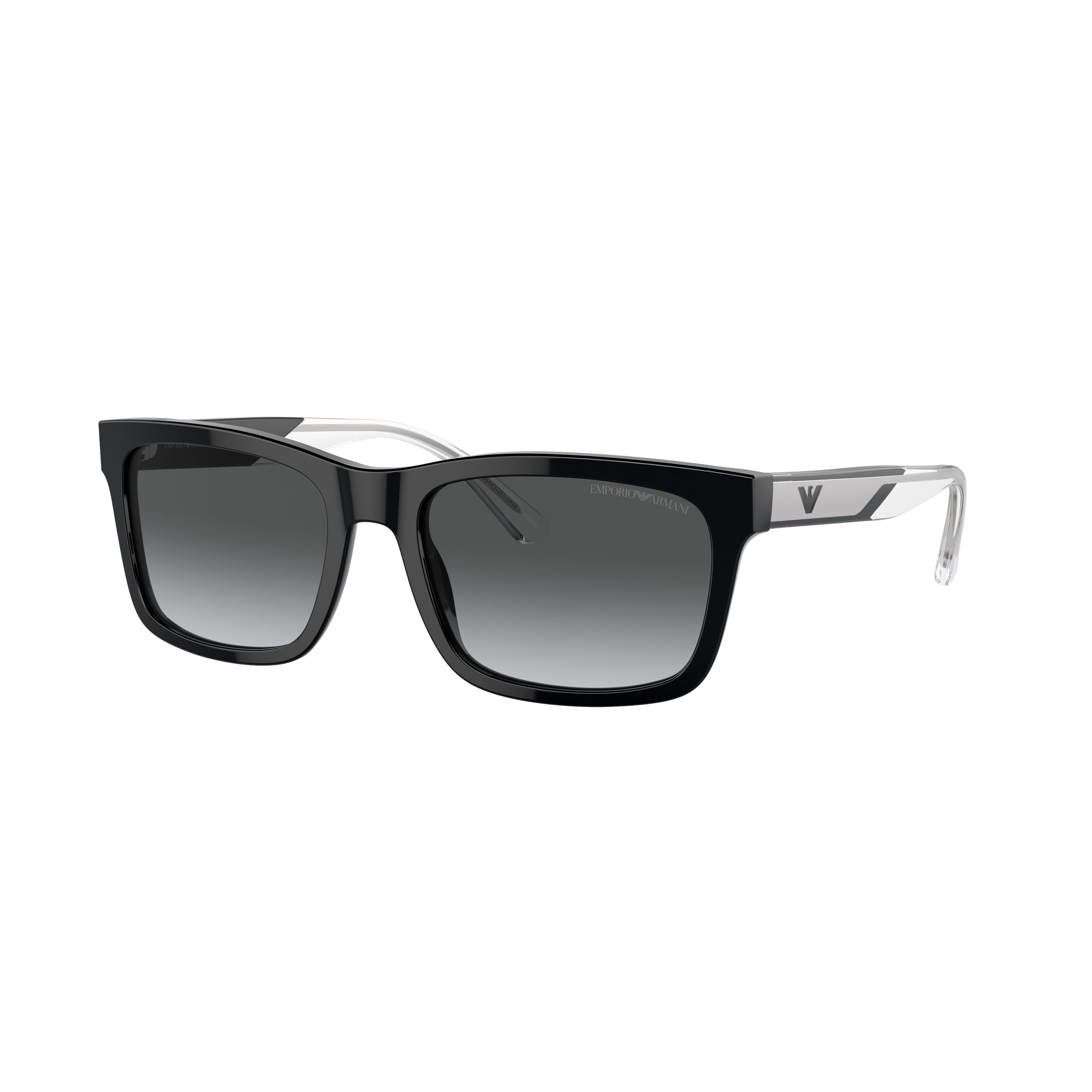 0ea4224 Rectangular Frame Sunglasses with Gradient Lenses