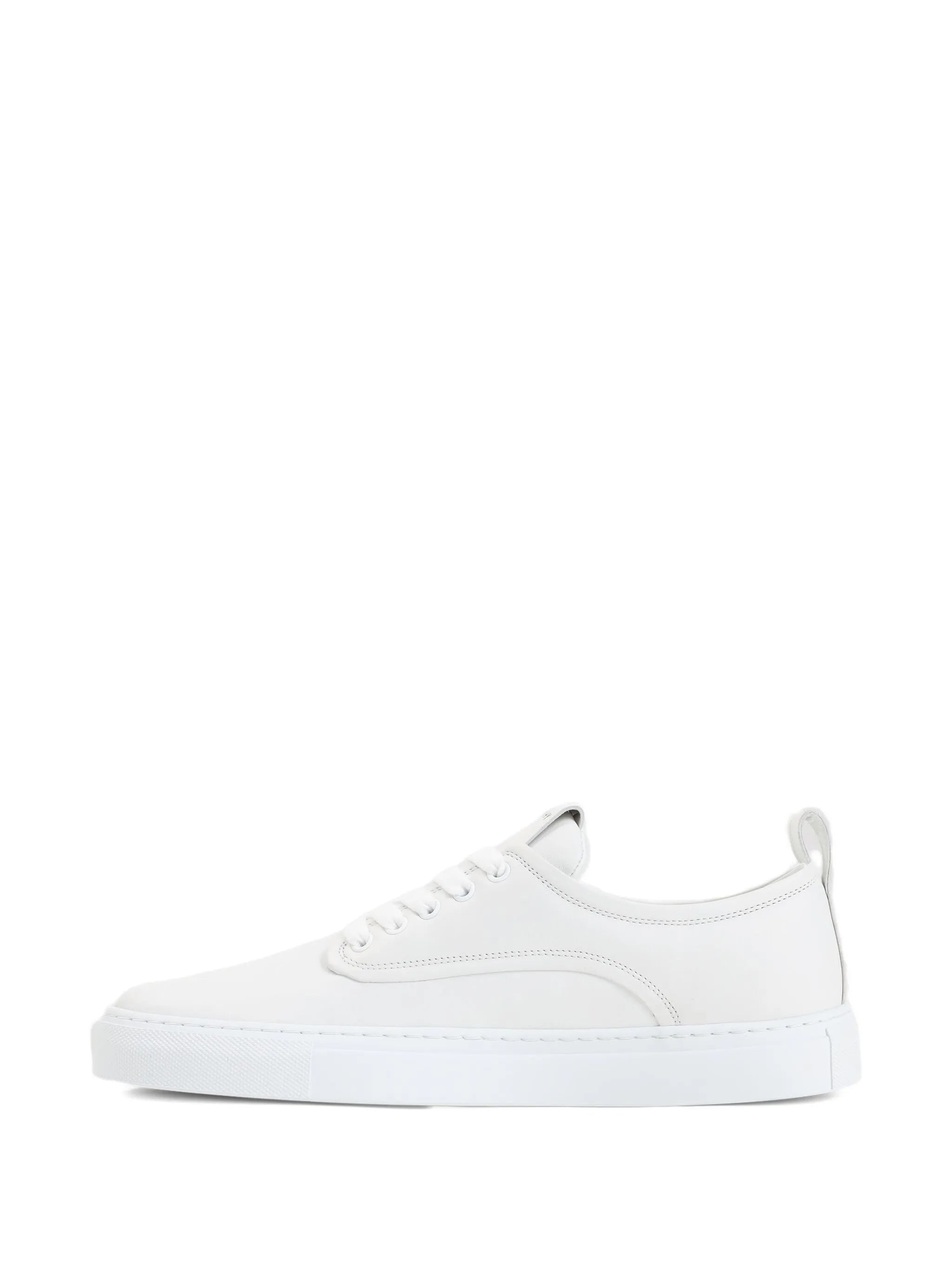 New City Low White Calf Leather Sneakers
