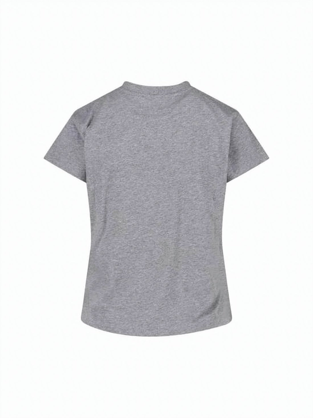 Heather Grey Cotton Jersey T-Shirt