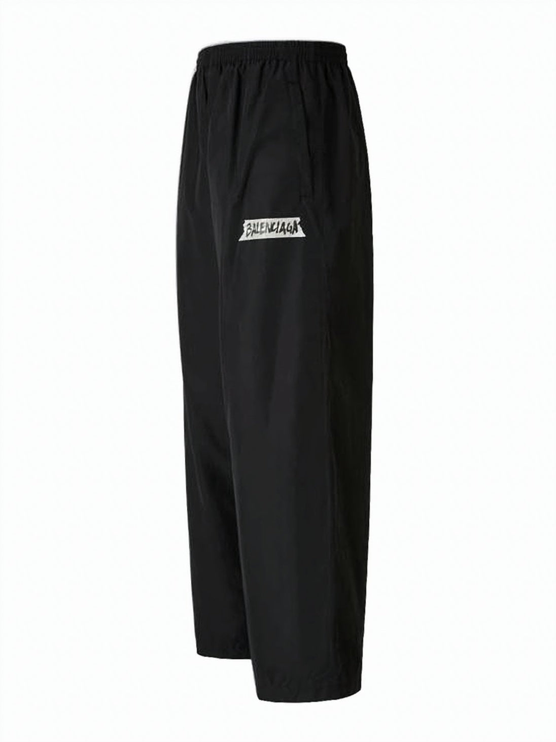 Wide-Leg Track Pants