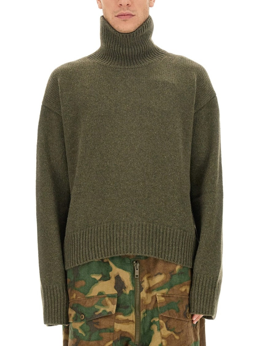 High Turtleneck Oversize Shirt