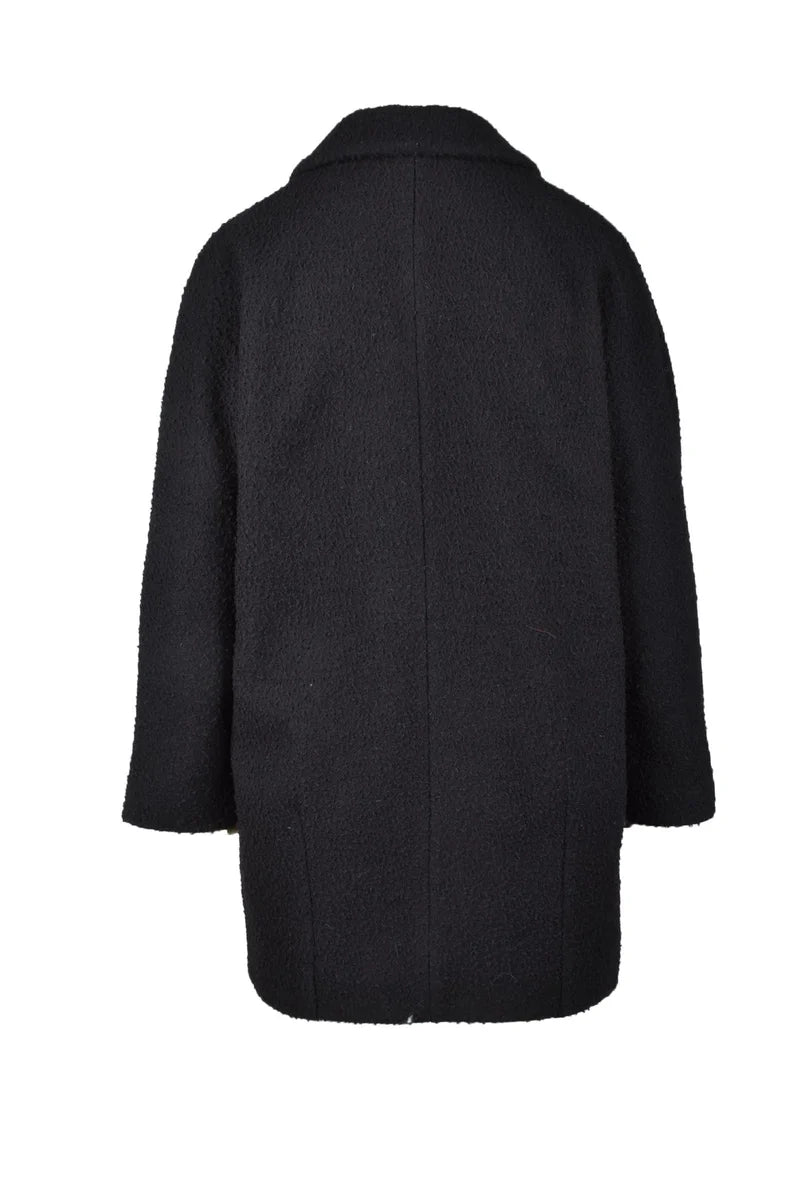 Wool Coat - Black