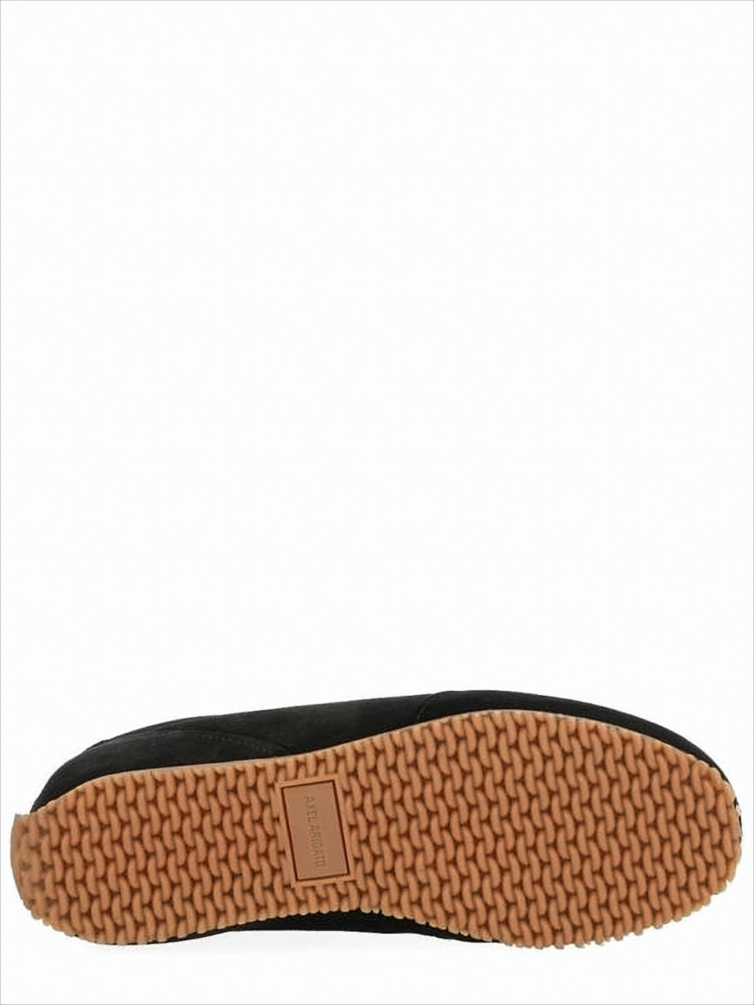 Suede Low-Profile Sneakers with Textured Sole