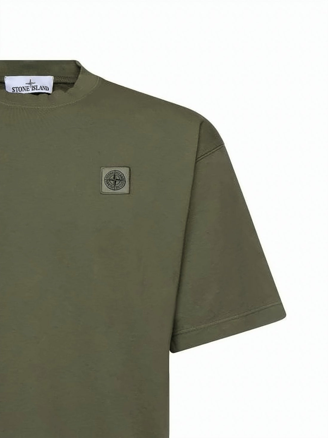 Crew Neck Green T-Shirt