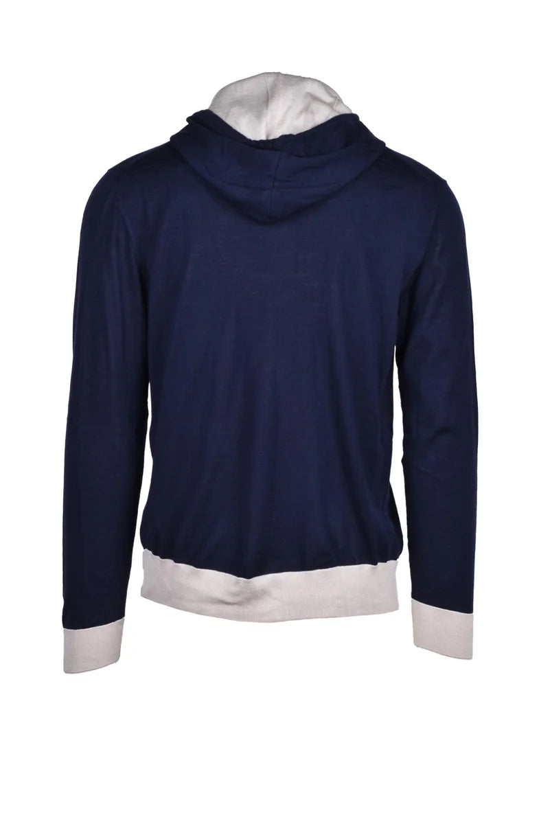 Zip Cardigan - Blue