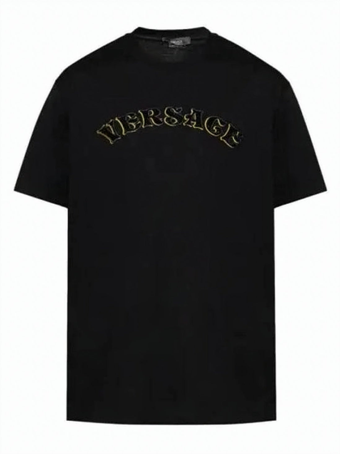Short-Sleeved T-Shirt with Bold Logo Design