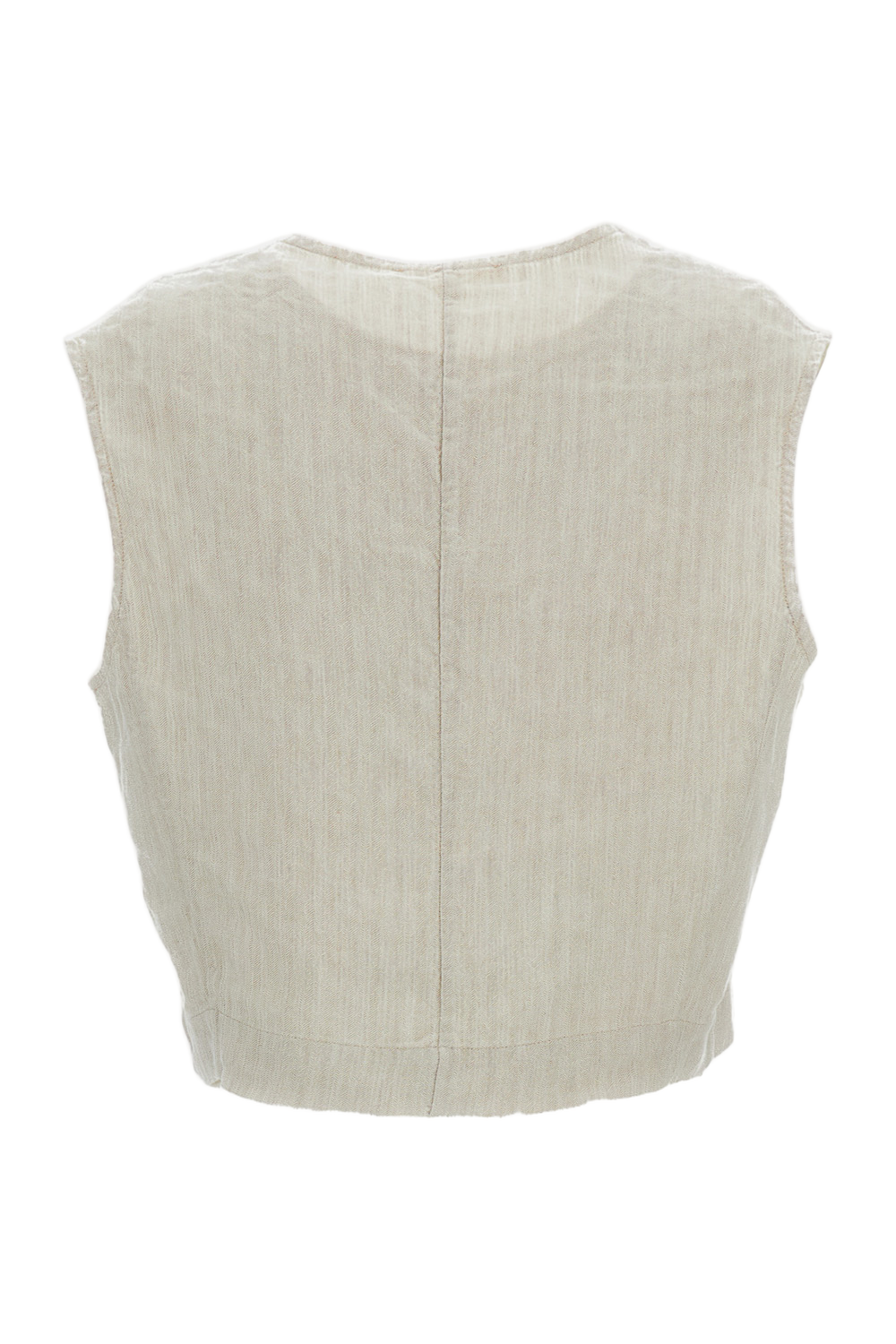 Herringbone-Effect Gilet