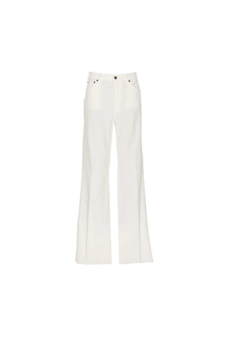 White Flared Leg Jeans
