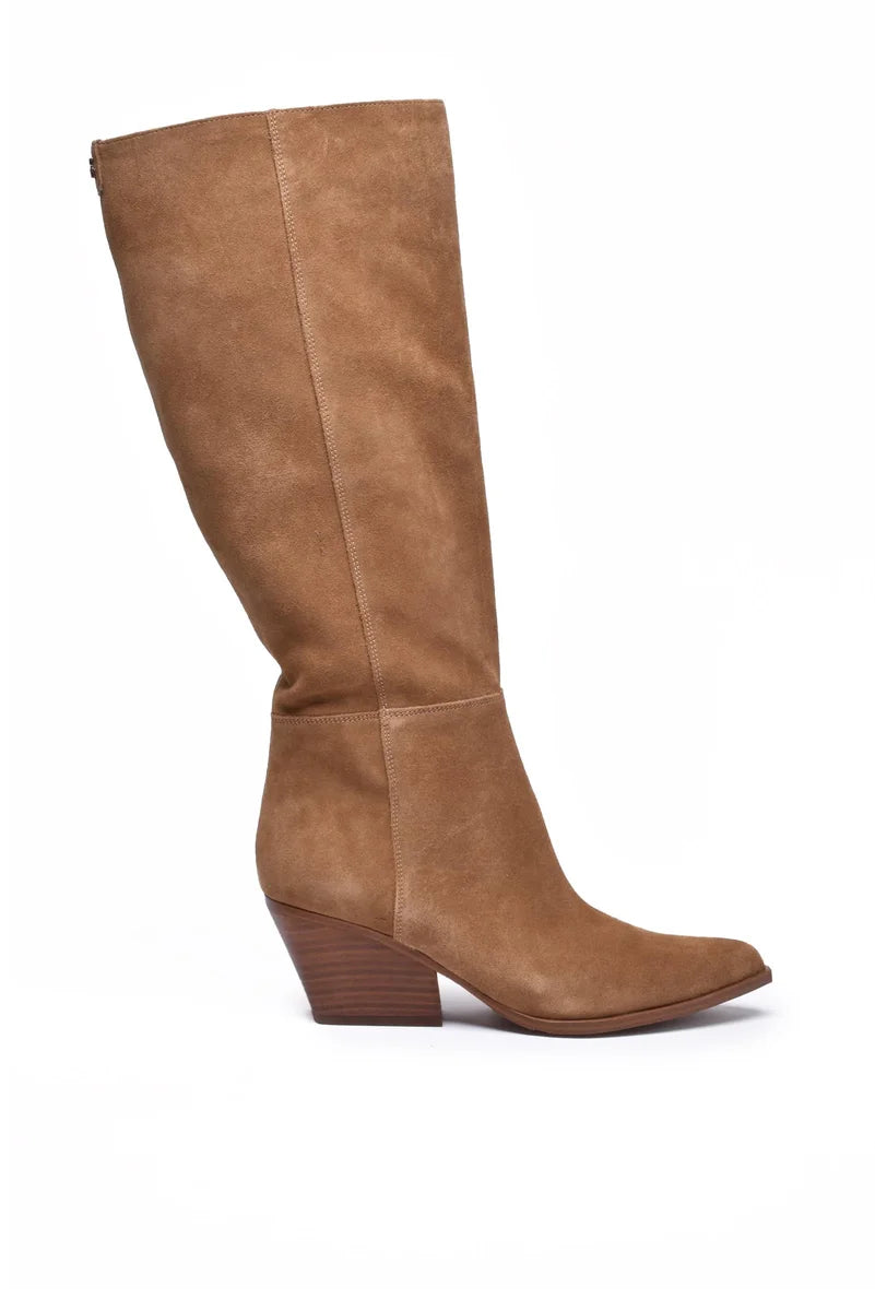 Suede Boots - Brown