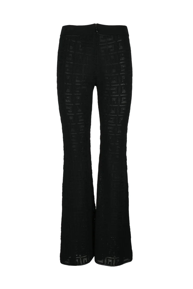Flare Pants Logo - Black