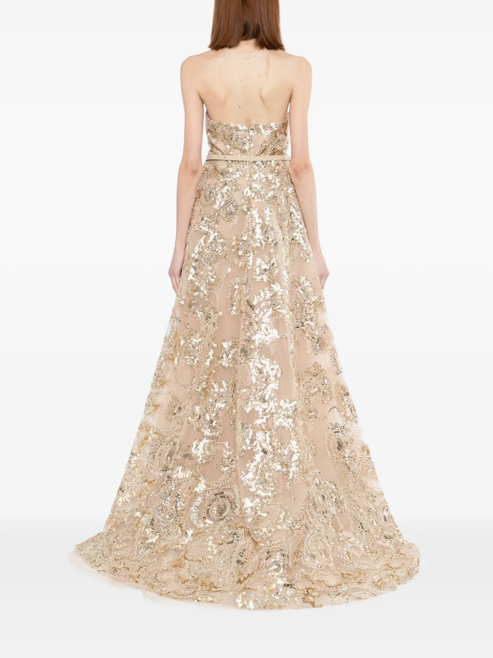 Embroidered Long Dress