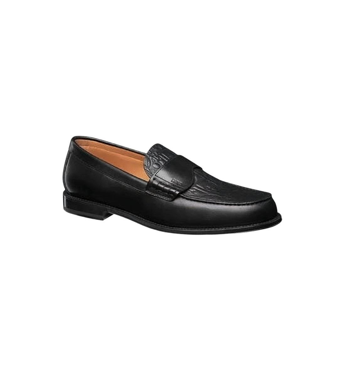 Classic Black Calf Leather Loafers