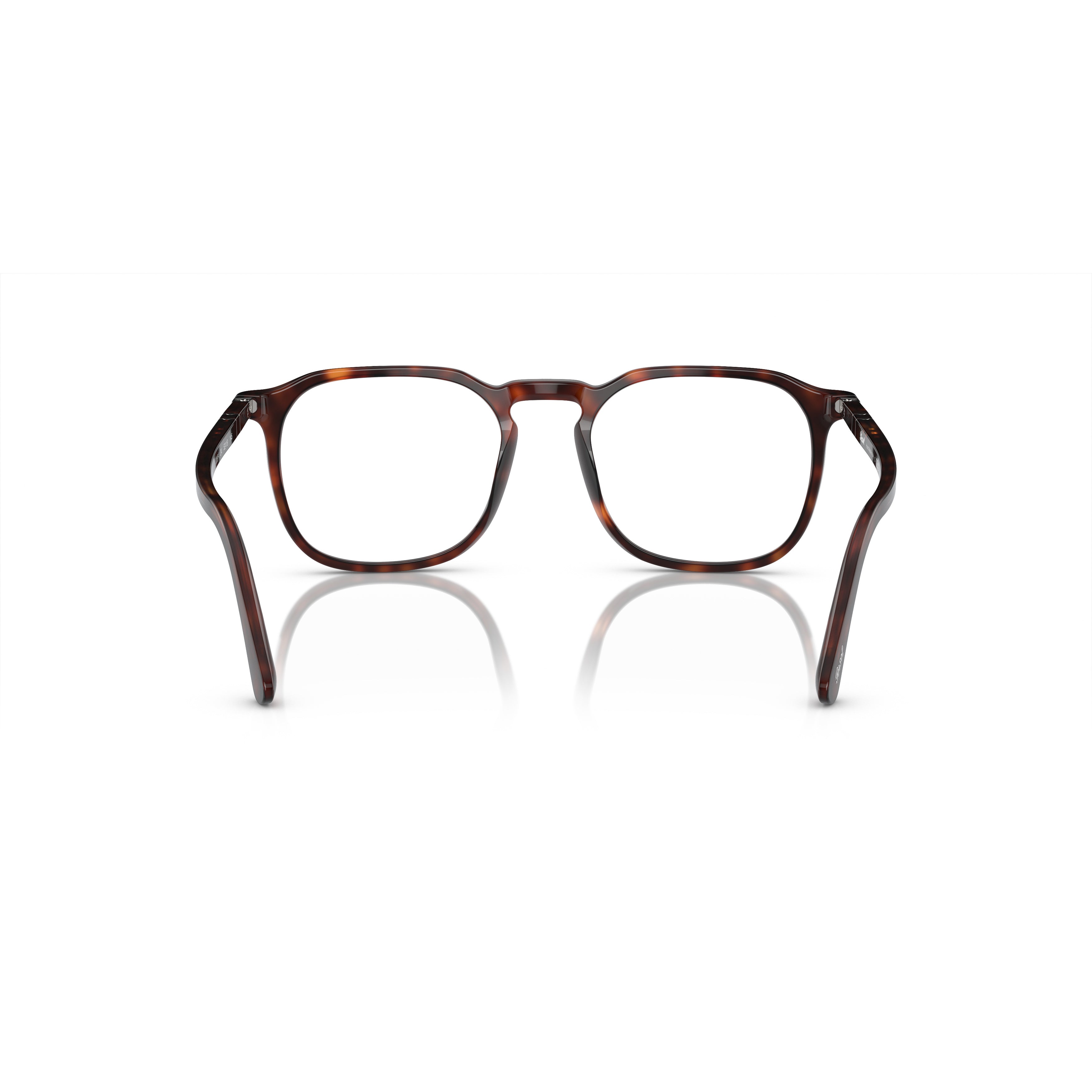 0po3337v Square Acetate Eyeglasses with Tortoiseshell Pattern