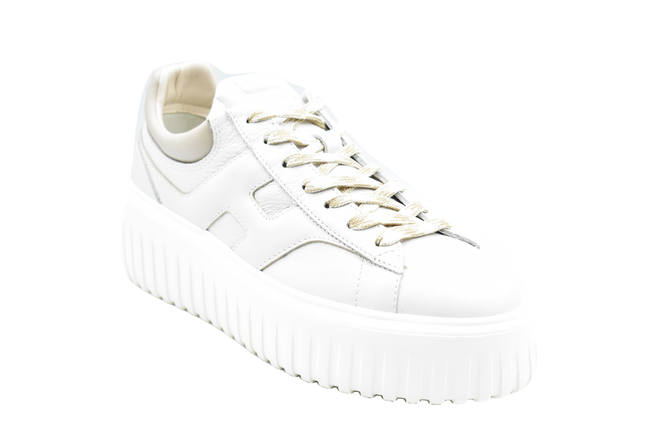 Versatile H-Stripes Platform Sneakers