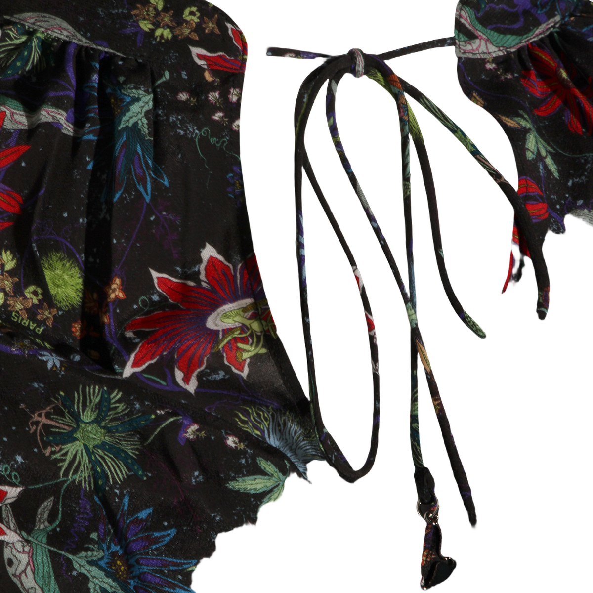 Intricately Floral Printed Maxi Dress