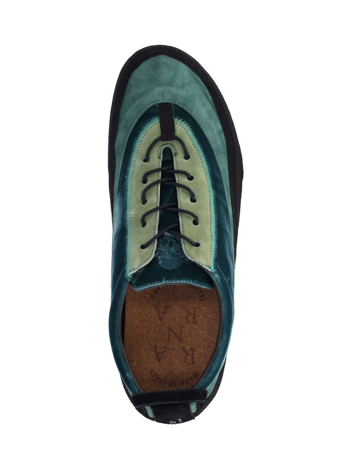 Green Heitt Suede Low-Profile Sneakers