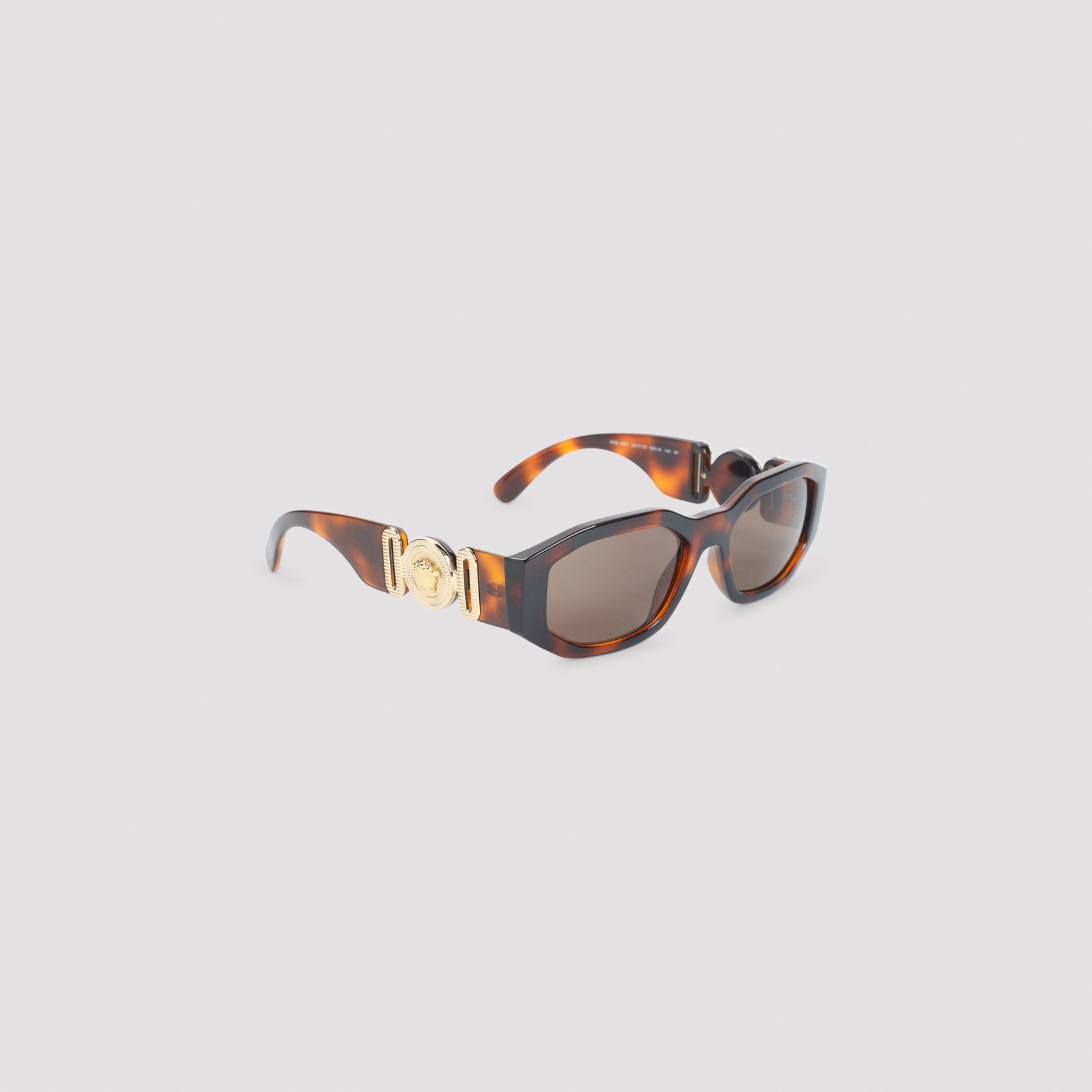 Rectangular Tortoiseshell Acetate Sunglasses