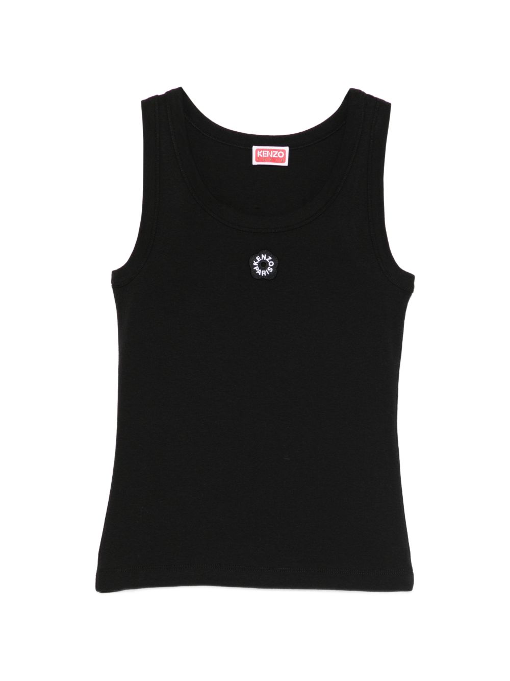 Fitted Black Tank Top
