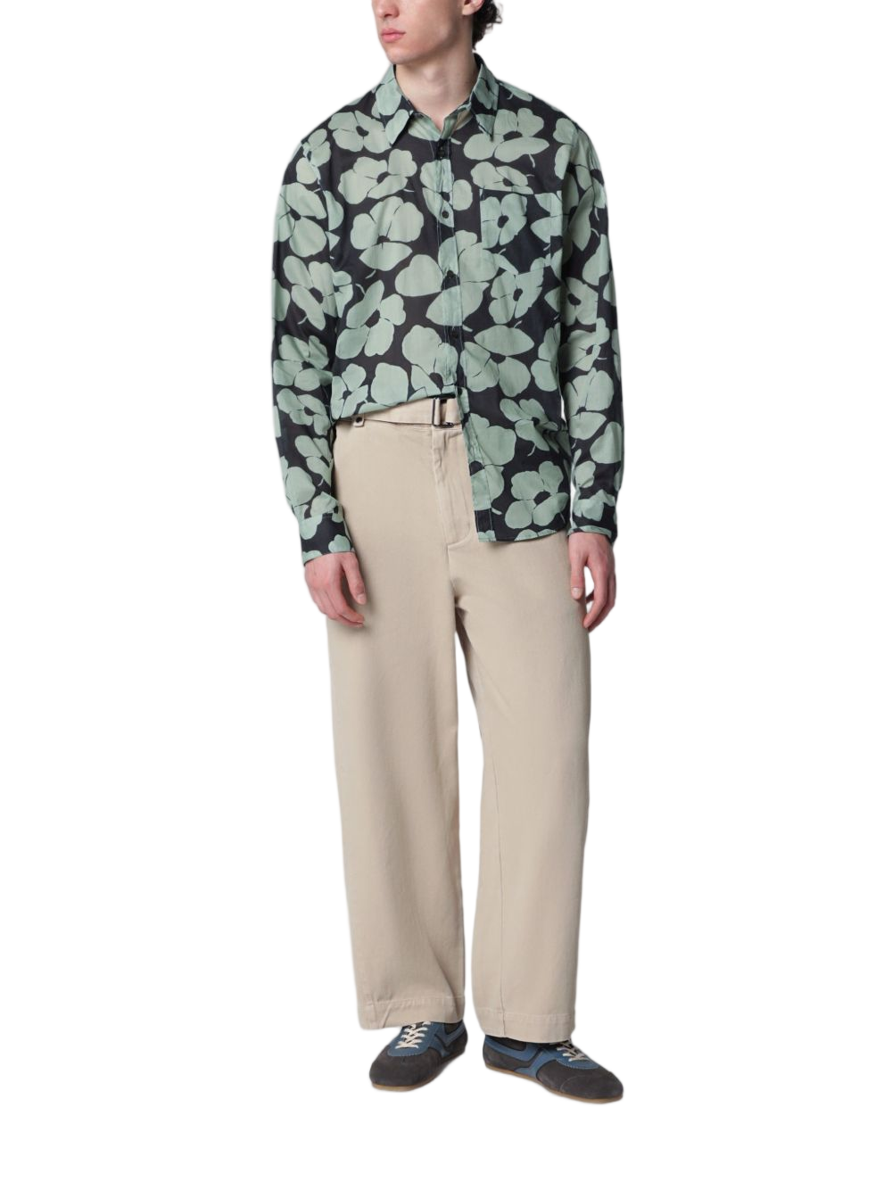 Classic Minimalist Long Sleeve Button Shirt