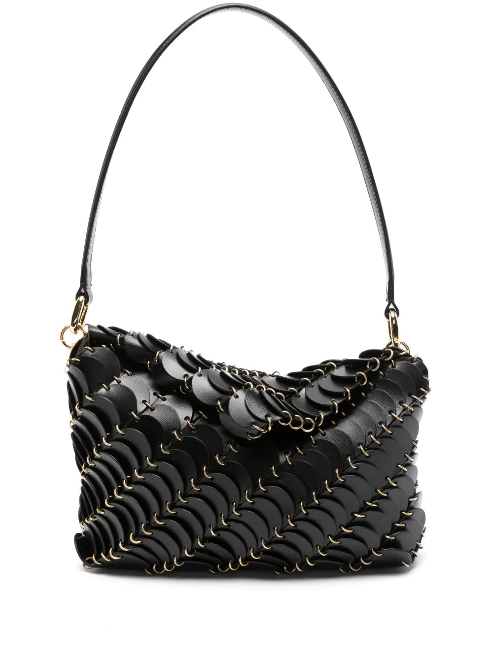 Structured Minimalist Pochette with Smooth Surface