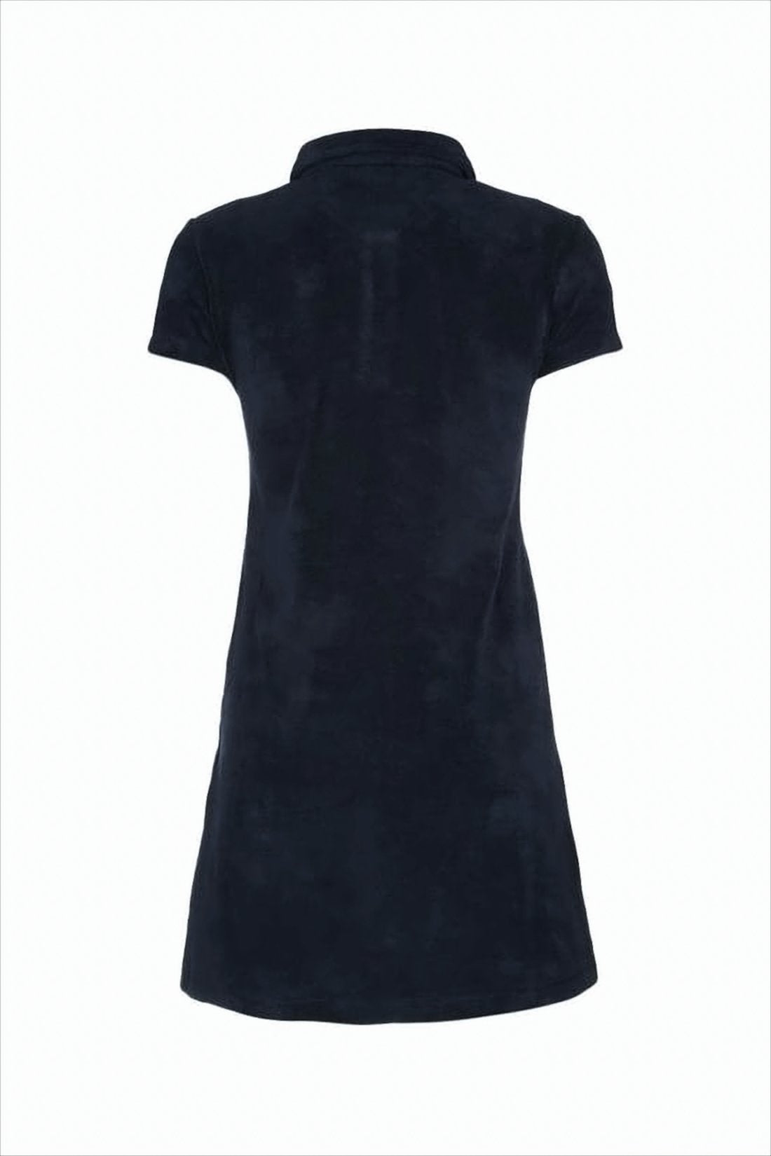 Polo Collar Midi Dress