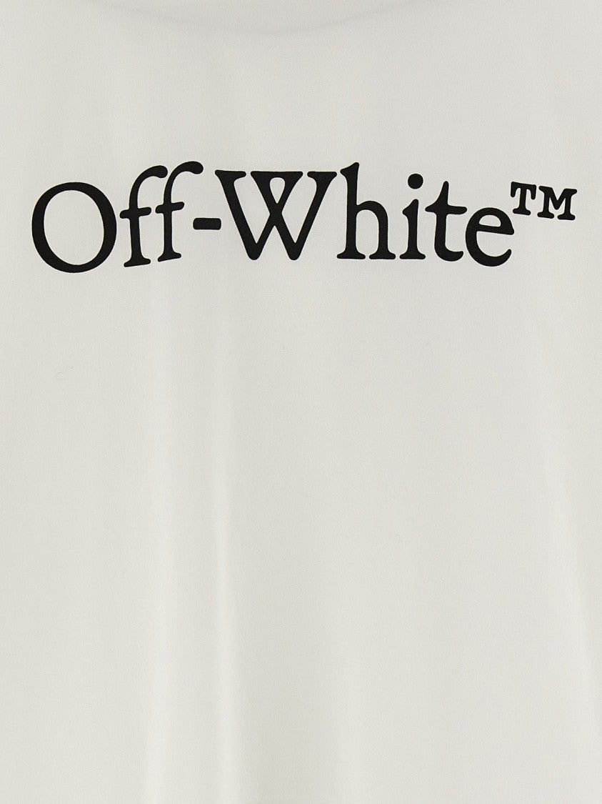 Crop Logo T-Shirt – White