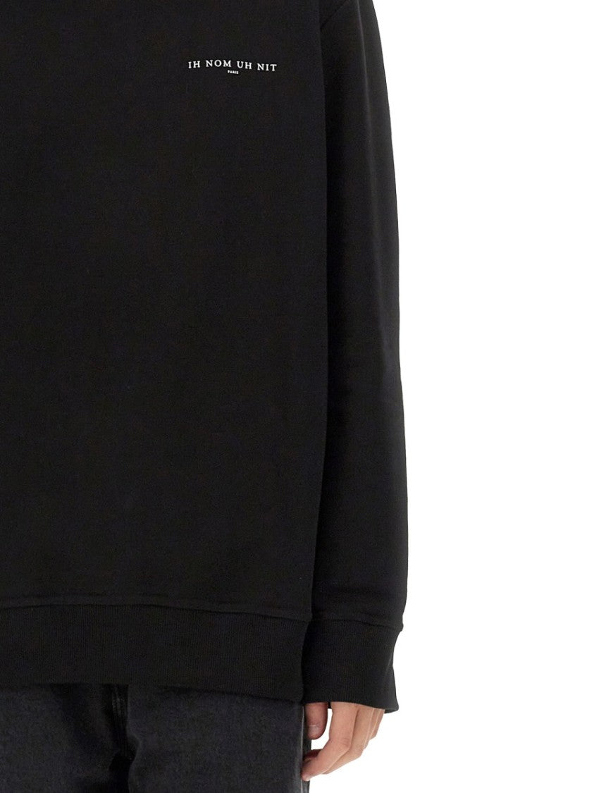 Crown Mask Print Sweatshirt