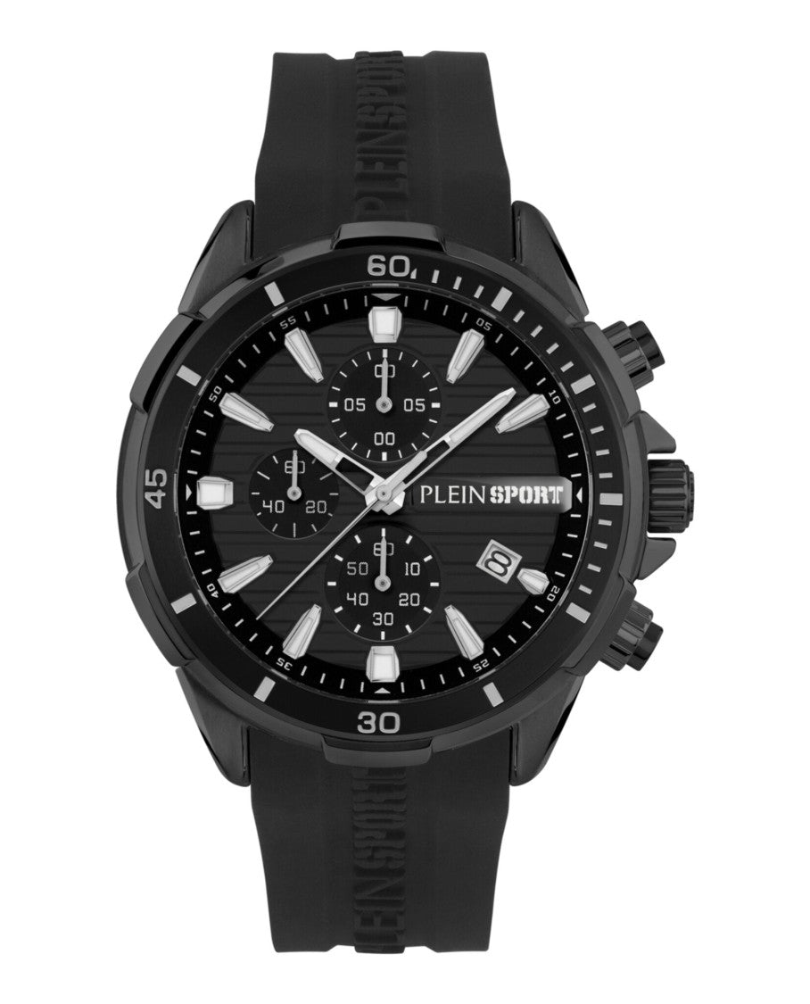 Impact Chronograph Watch With Textured Dial
