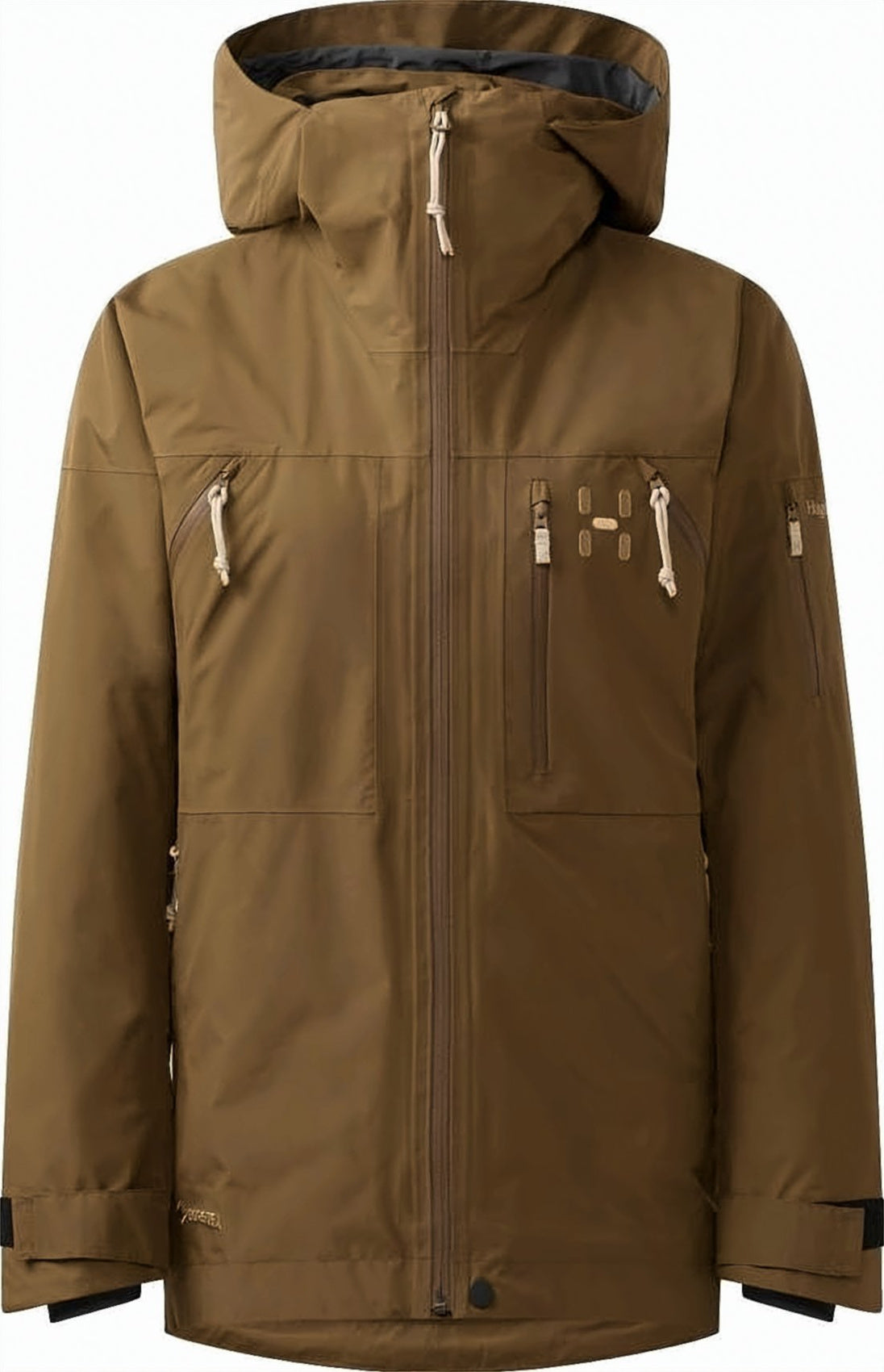 Insulated High Collar Hooded Jacket