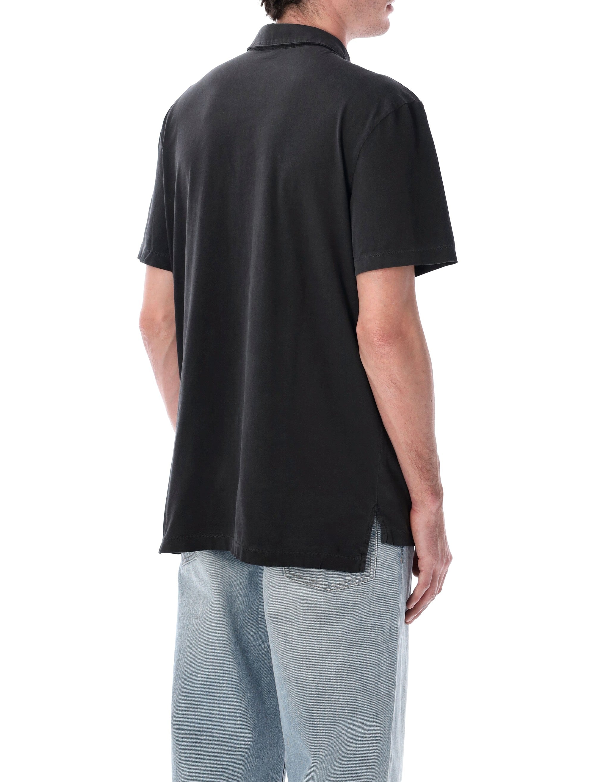 Sueded Cotton Polo