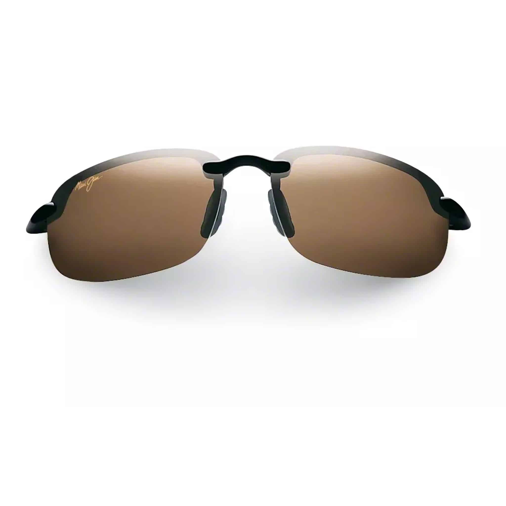 Hookipa Rimless Sunglasses with Brown-Tinted Lenses and Thin Arms
