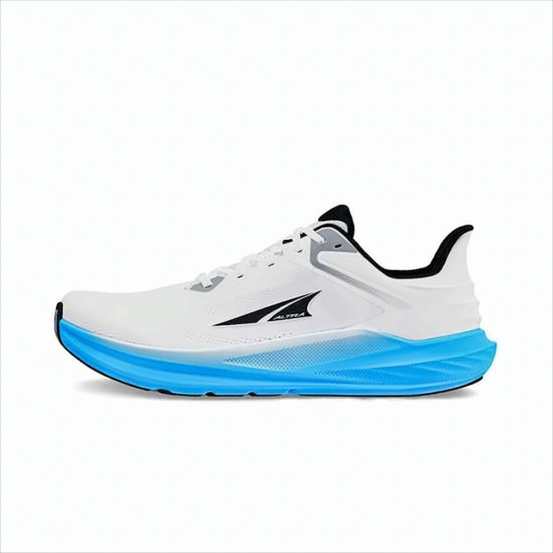 Gradient Blue Mesh Sneakers with Cushioned Sole