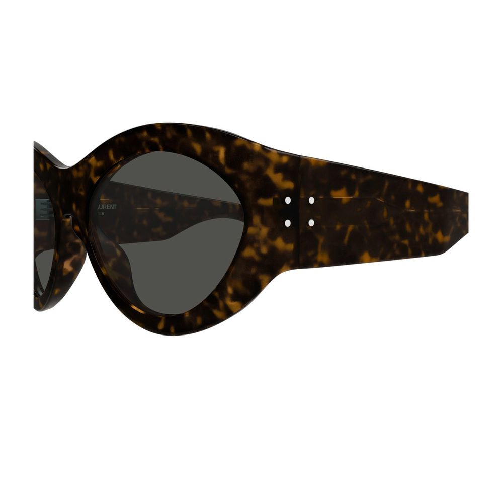 Sl 854 Linea Sl Logo Oversized Round Sunglasses