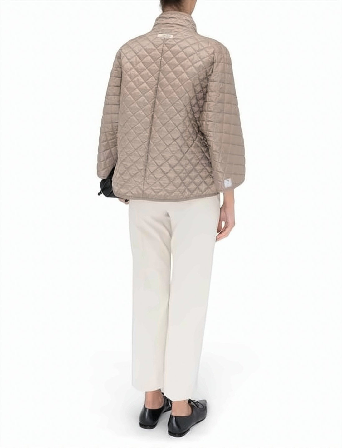 Double-Breasted Long Coat with Wide Collar