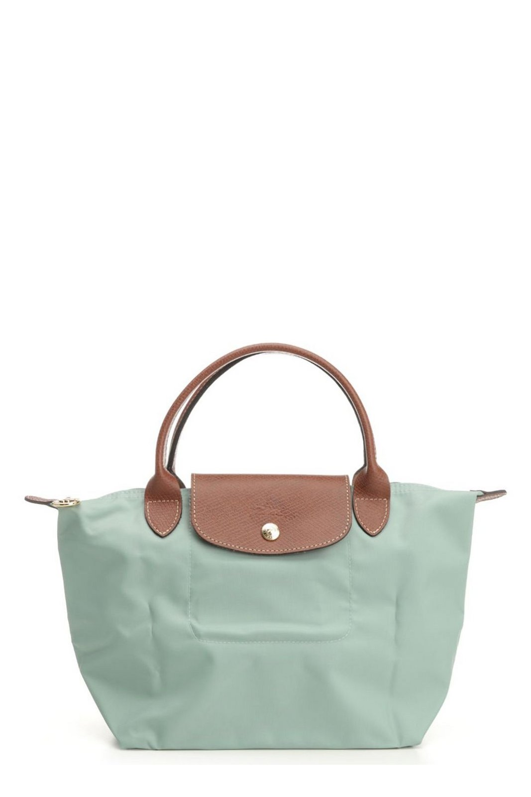 Structured Green Tote Bag